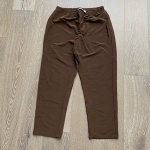 Susan Graver essentials brown pants